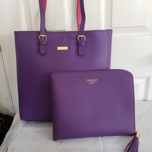 Mangano Handbags - Mangano Tote Handbag 2 piece